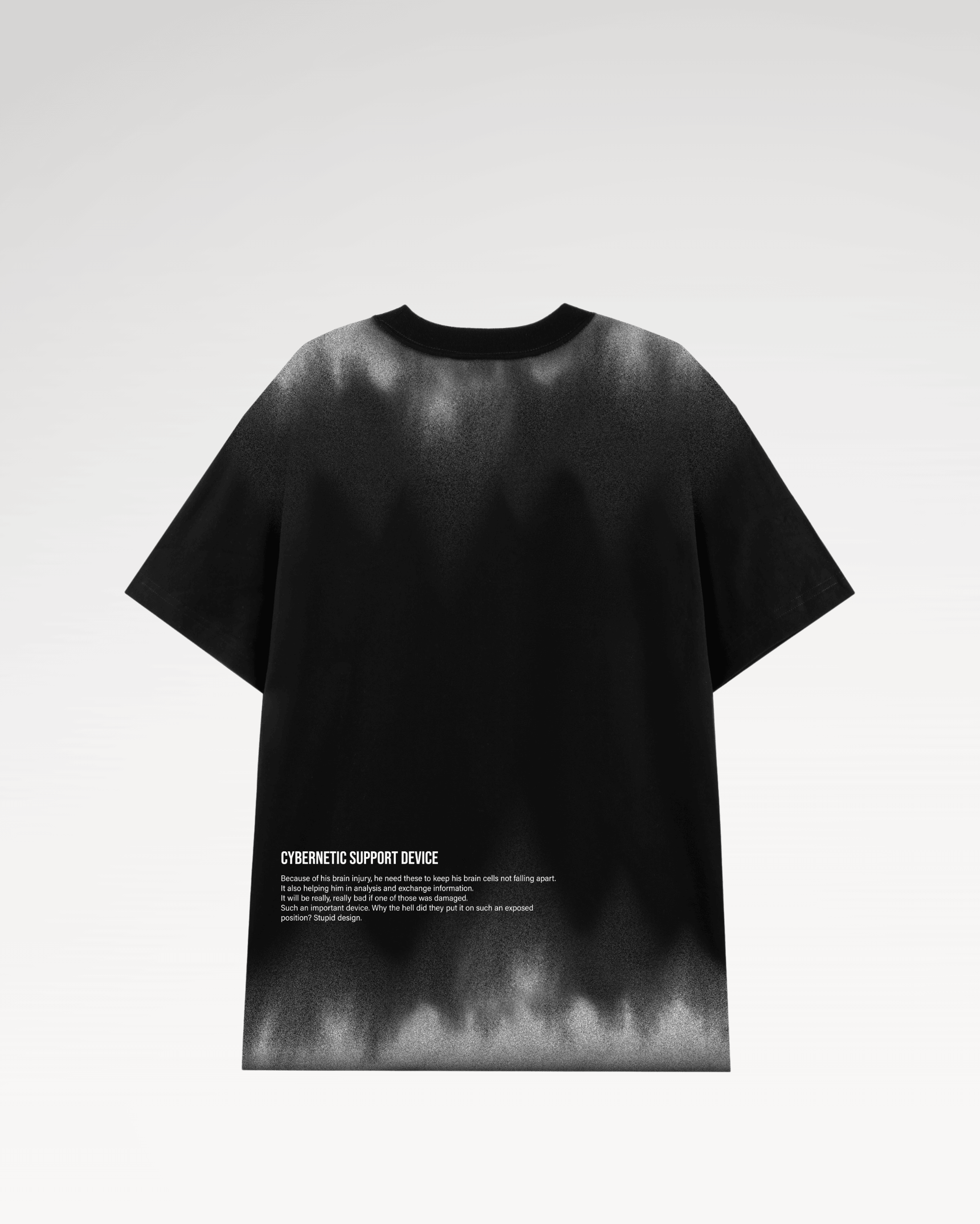 Áo Thun Teelab Local Brand Unisex Grey Trame TS049