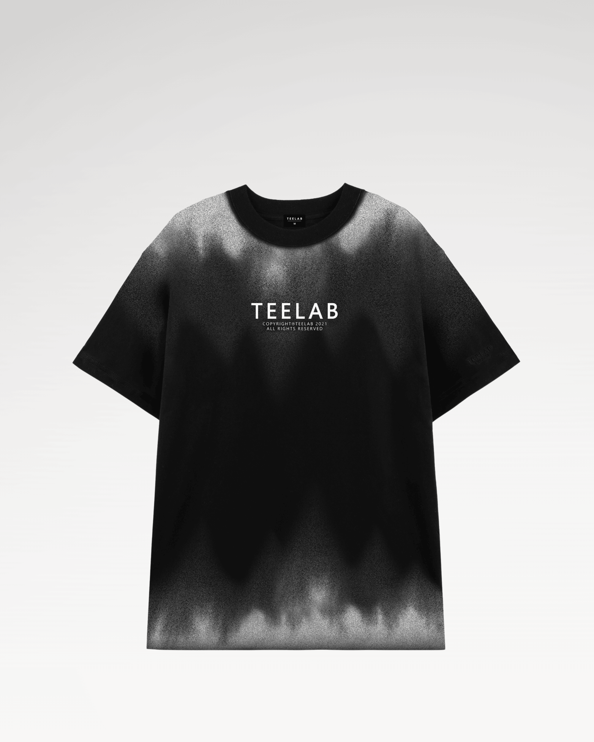 Áo Thun Teelab Local Brand Unisex Grey Trame TS049