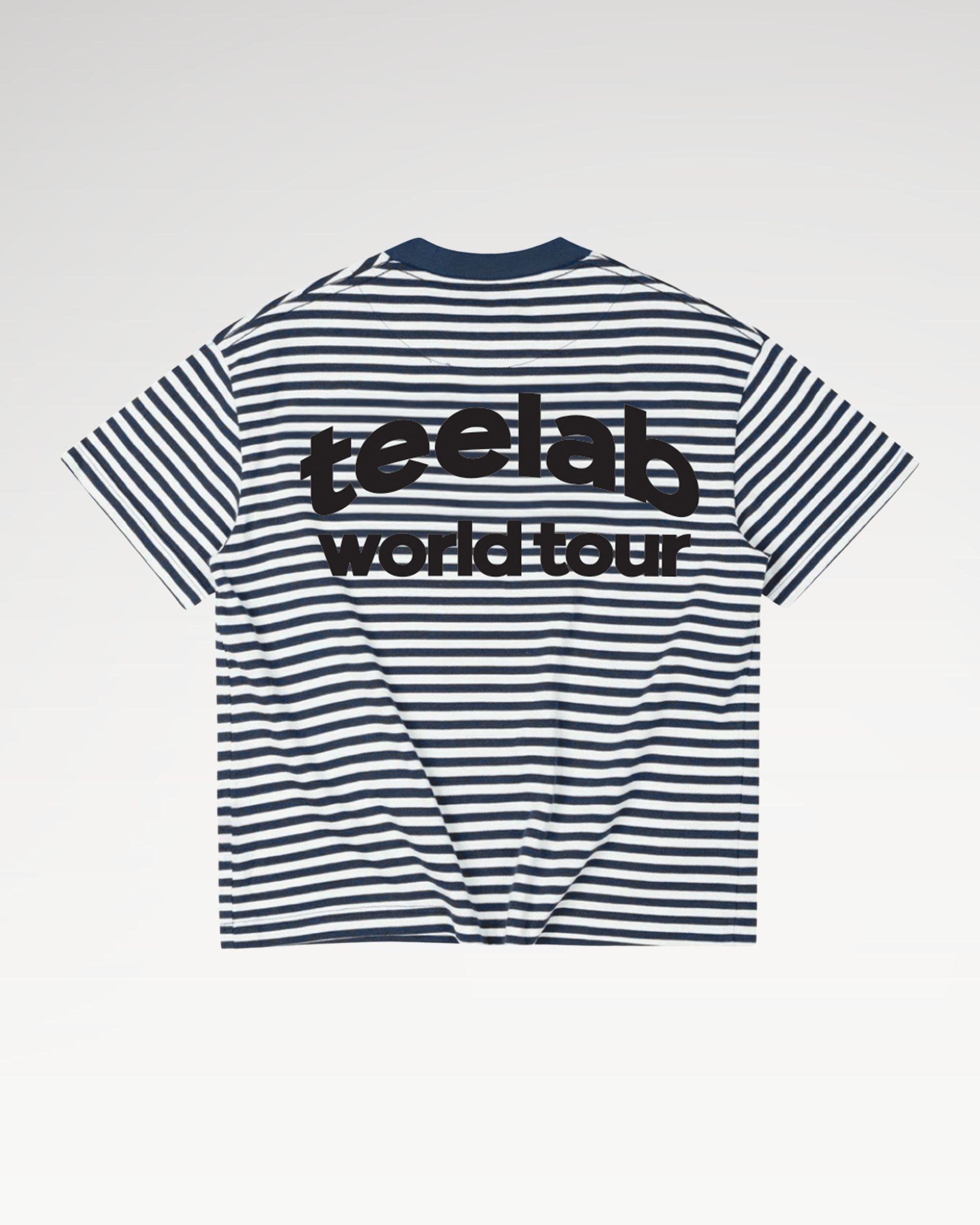 Áo Thun Local Brand Unisex Teelab Striped Tshirt TS328