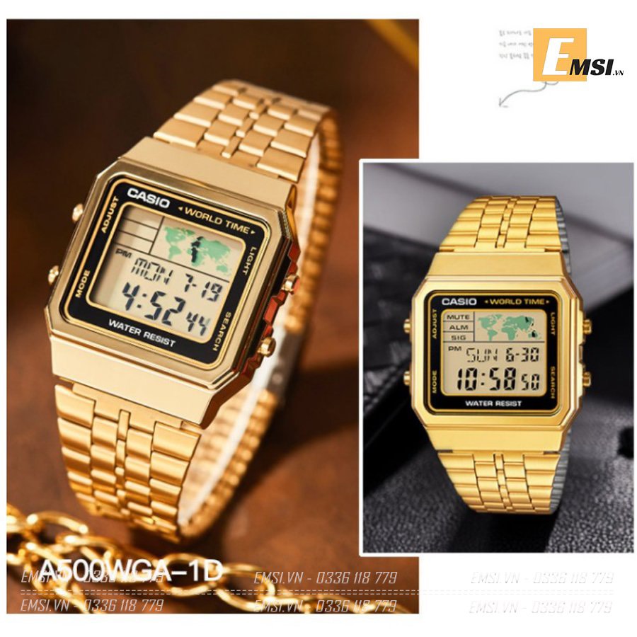 SIÊU HOT - TỔNG HỢP CÁC MẪU ĐỒNG HỒ CASIO UNISEX CHỈ TỪ 500K