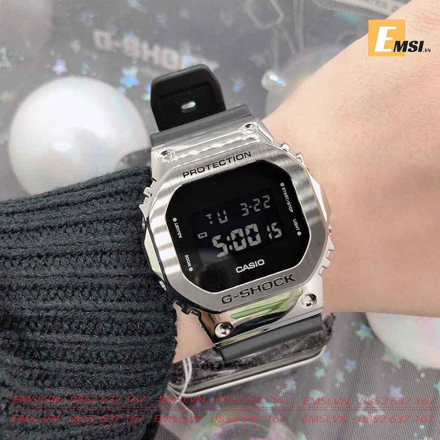 G-Shock GM-5600-1D - Đồng Hồ Nam - Điện Tử - Kính Khoáng - Size Mặt 43mm  EMSI.VN G-Shock Gm-5600-1D - Đồng Hồ Nam - Điện Tử - Kính Khoáng - Size Mặt 43Mm  Emsi.Vn