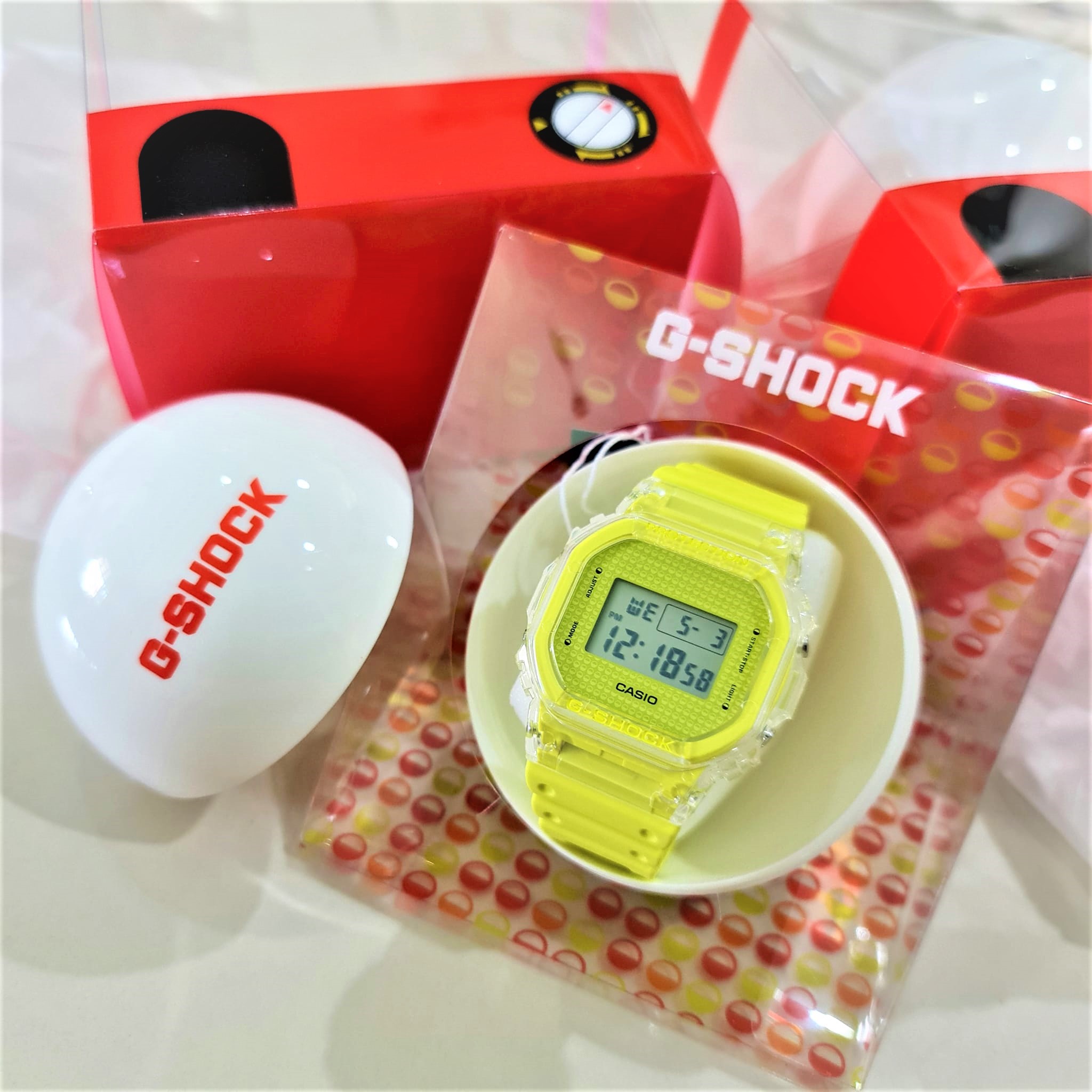 DW5600GL-9, G-SHOCK Digital Watch, Yellow Watch