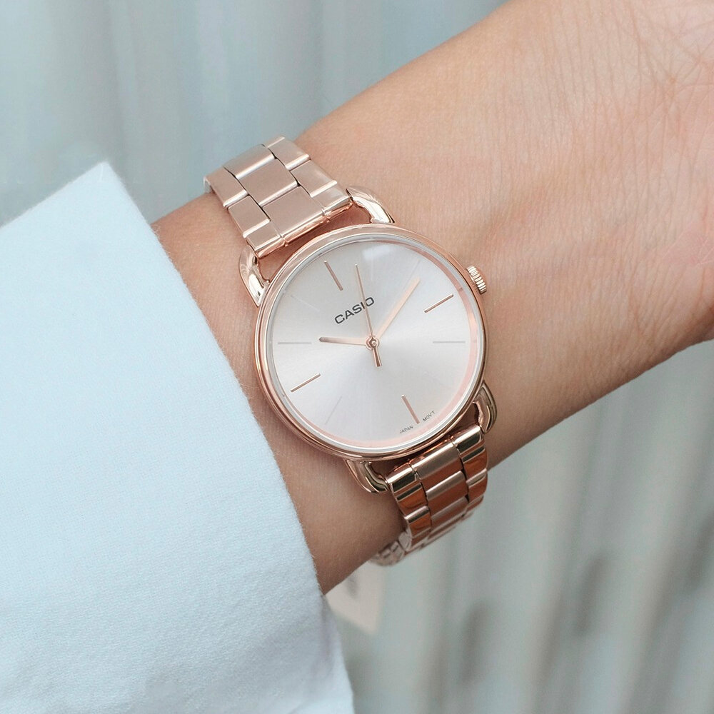 Đồng Hồ Casio - Nữ LTP-E412PG-4ADF Size 30mm