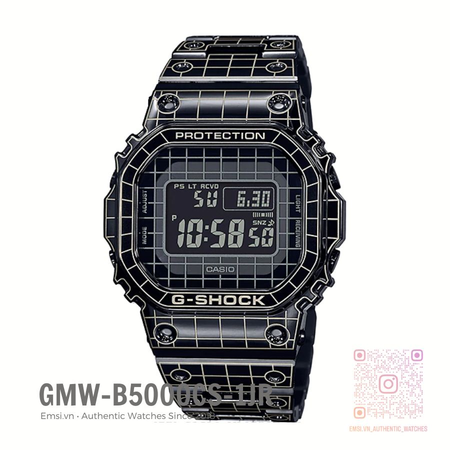 CASIO Watch G-SHOCK Bluetooth equipped radio solar GMW-B5000CS-1JR Men