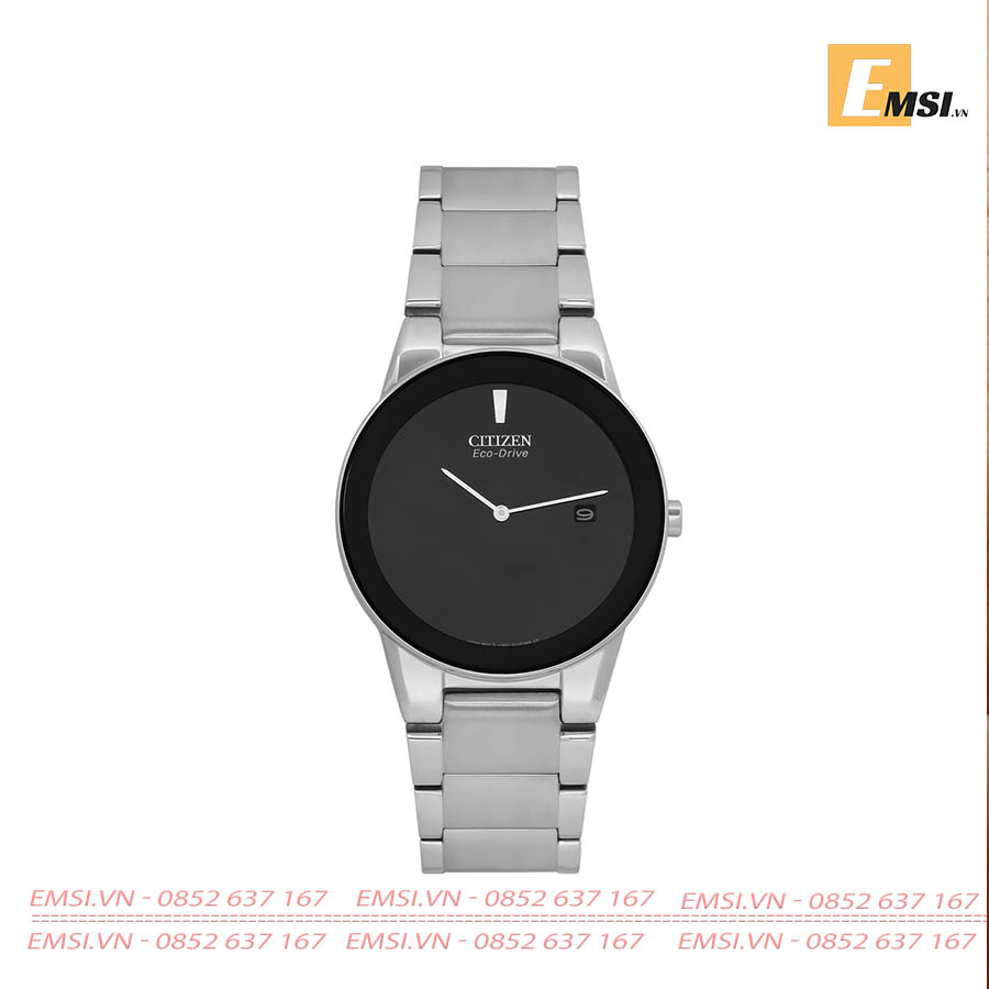 Citizen AU1060-51E Đồng Hồ Nam Eco Drive Kính Khoáng Size