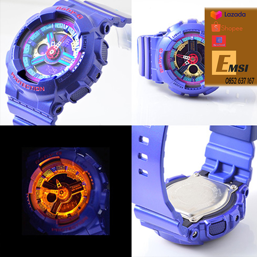 Đồng hồ Casio Baby-G Nữ BA-112-2A Mới - Main Image