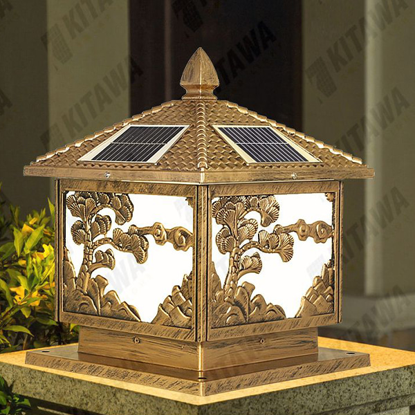 Cách chọn mẫu đèn năng lượng mặt trời phù hợp cho sân vườn và trụ cổng