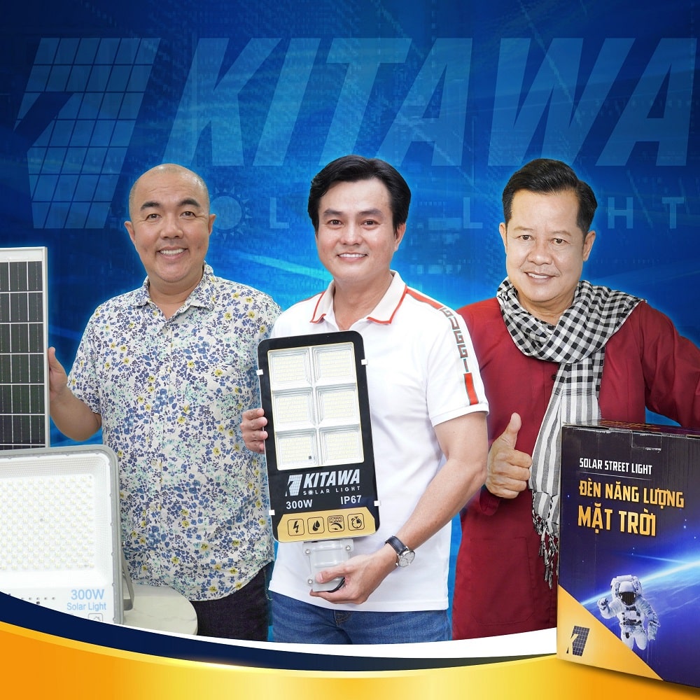 Người nổi tiếng sử dụng đèn năng lượng mặt trời của KITAWA