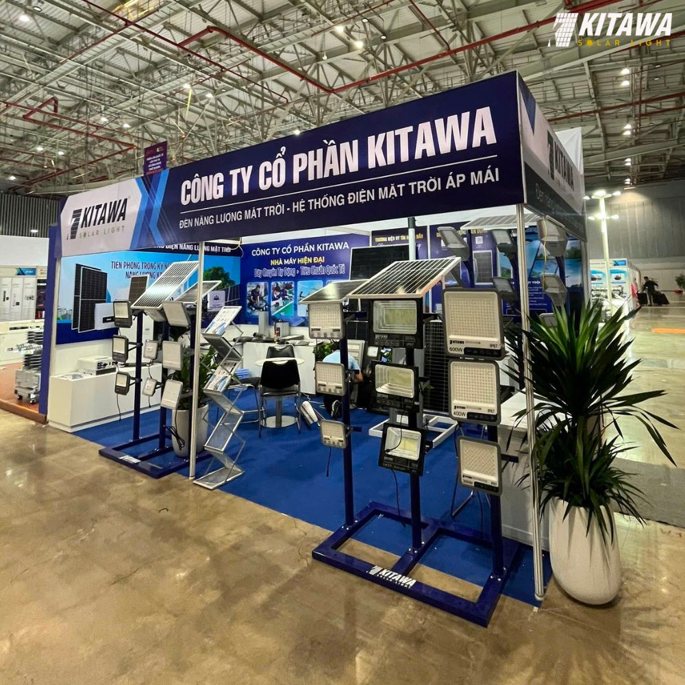 Đèn năng lượng mặt trời KITAWA tham gia triển lãm Elecs Việt Nam 2025