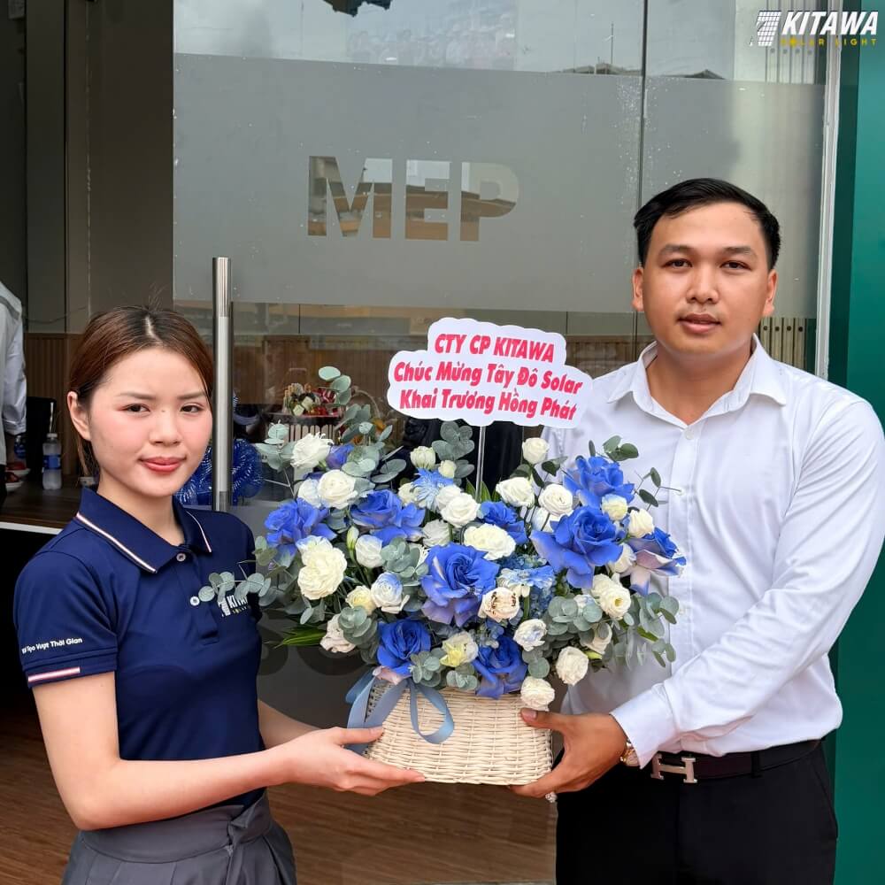 KITAWA dự lễ khai trương nhà phân phối Tây Đô Solar tại Tân Phú, Thành phố Hồ Chí Minh