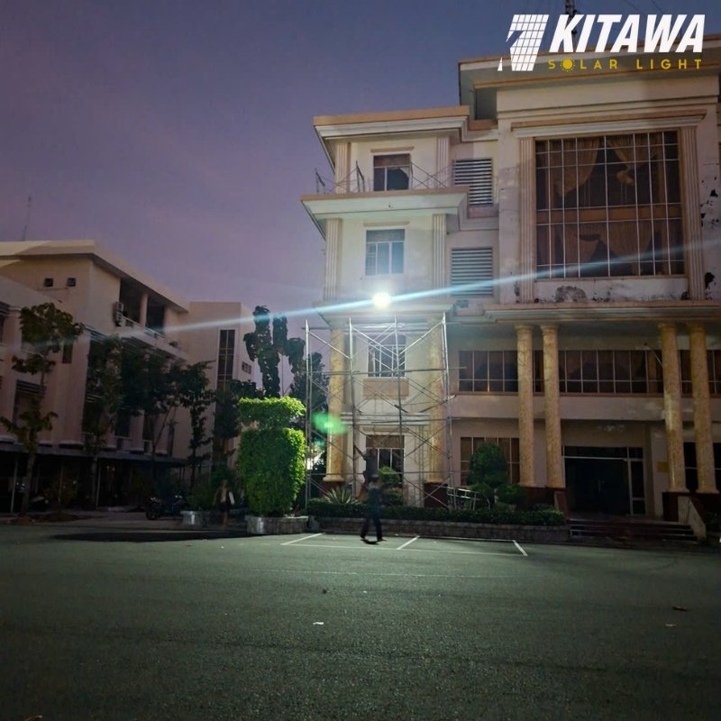 KITAWA giao đèn năng lượng mặt trời cho cơ quan tại Quảng Ngãi