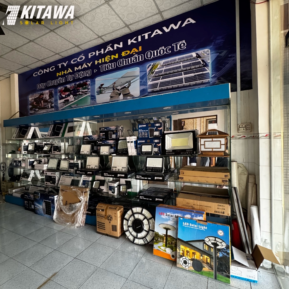 KITAWA đẩy mạnh hợp tác phân phối đèn năng lượng mặt trời An Giang
