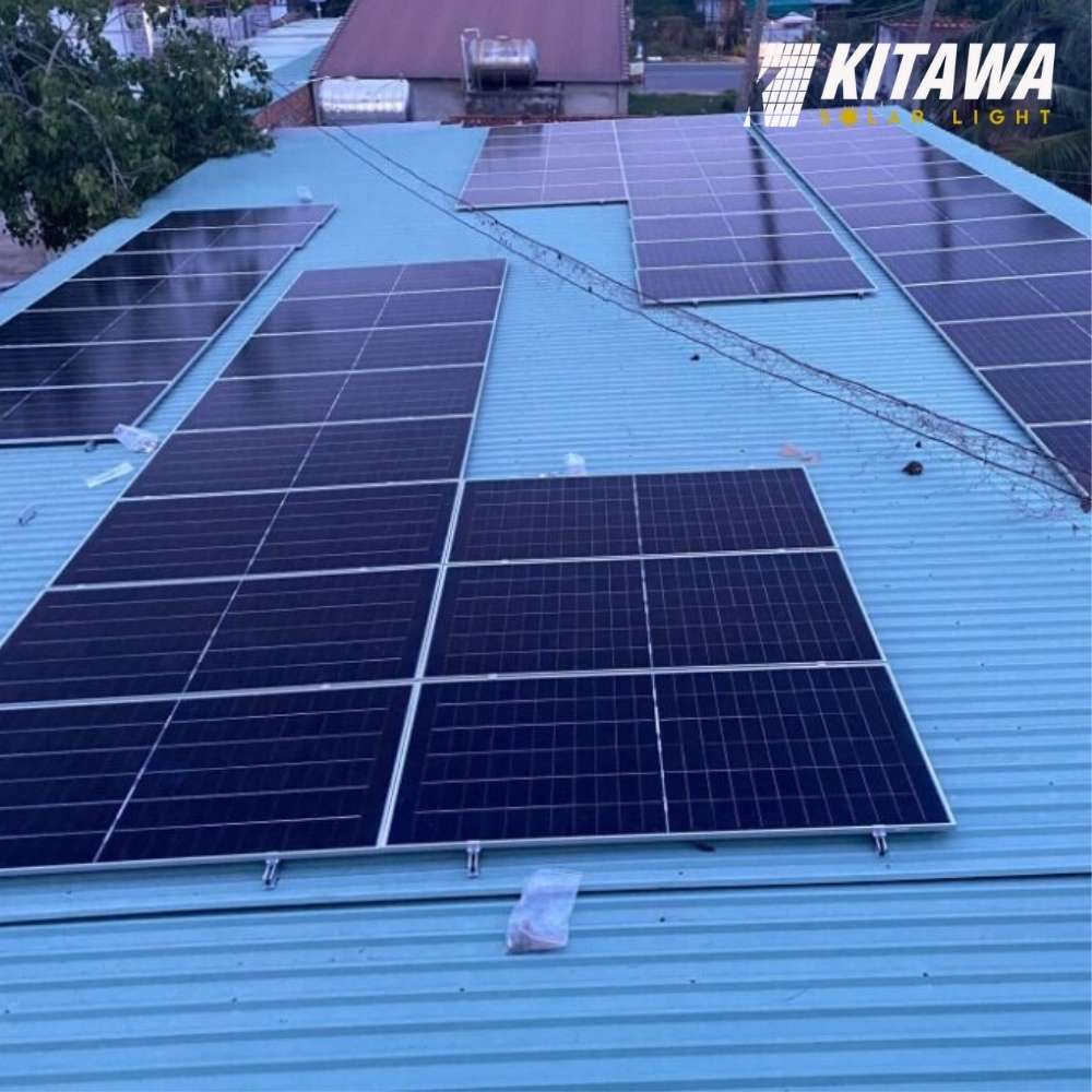Dự án lắp điện năng lượng mặt trời 30kW cho bến xe Huệ Nghĩa