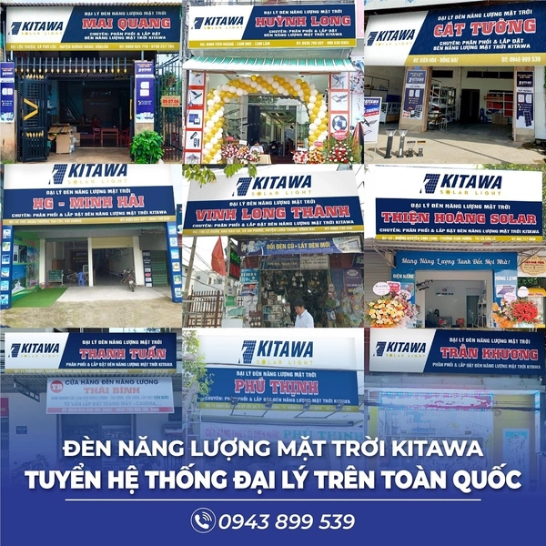 Các đại lý KITAWA trên toàn quốc 