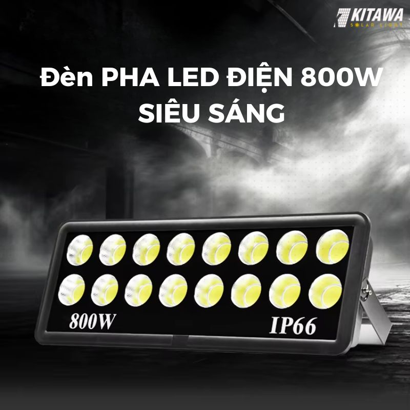 Đèn pha LED điện 800W chống chói AC.DP01.800