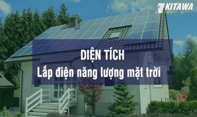 Diện tích lắp đặt điện năng lượng mặt trời