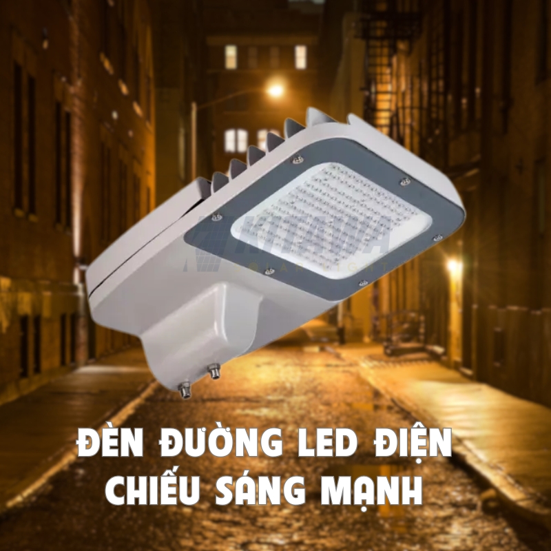 Đèn đường LED điện bàn chải 100W AC.BC01.100