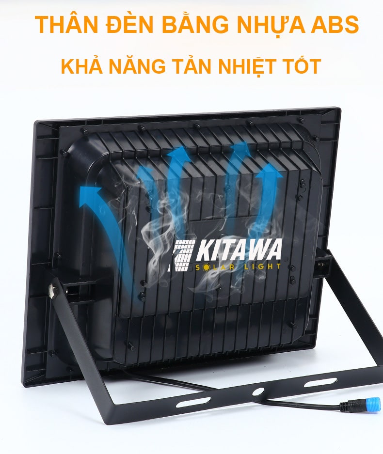 Đèn pha năng lượng mặt trời 25w Kitawa