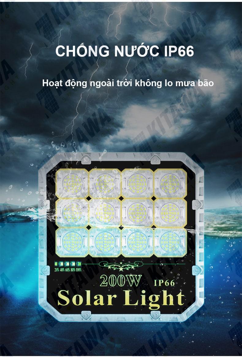 Đèn pha năng lượng mặt trời