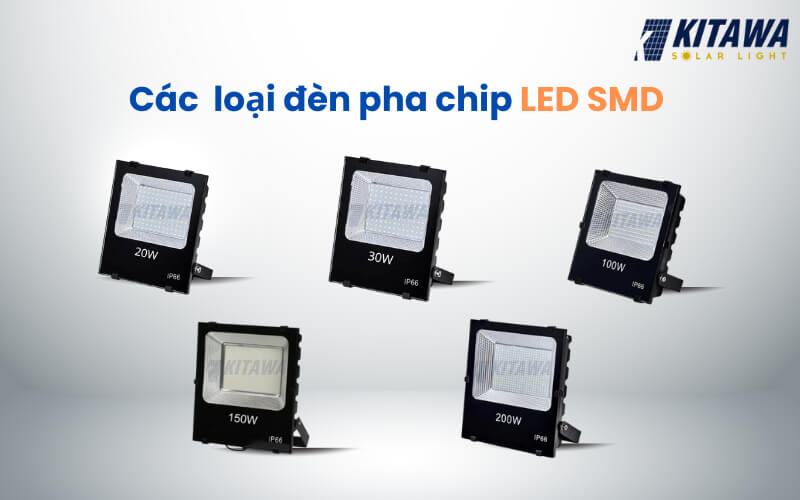 Các loại đèn pha chip LED SMD