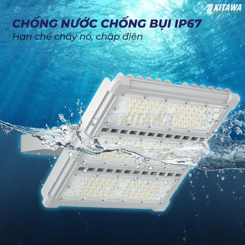 Đèn pha LED 400W 4 khoang AC.DP05.400