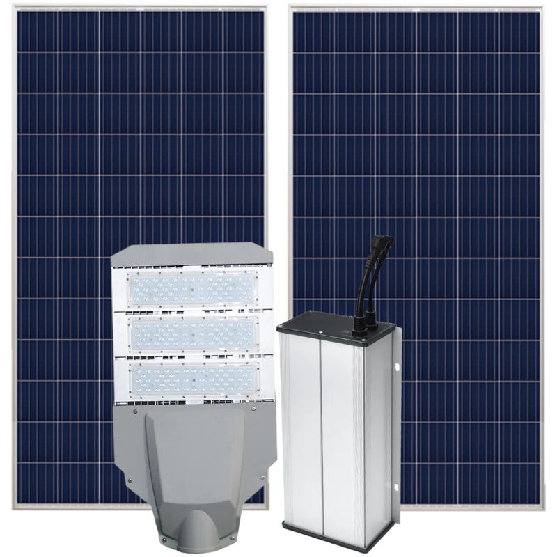 đèn công trình năng lượng mặt trời 100w