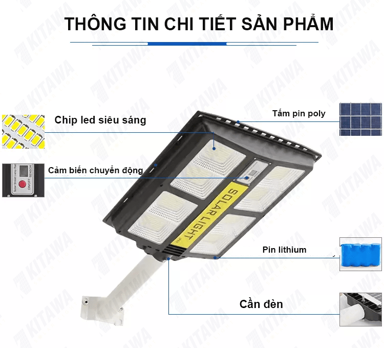 Đèn liền thể năng lượng mặt trời