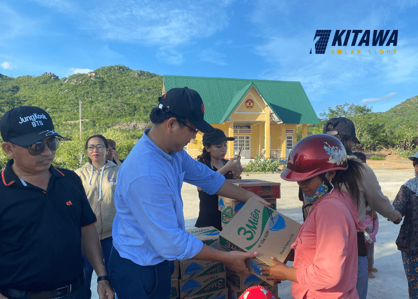 Kitawa tổ chức từ thiện ở Ninh Thuận