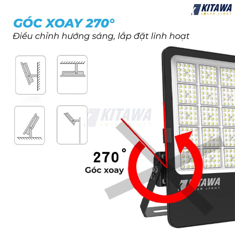 Đèn pha LED điện 200W AC.DP06.200