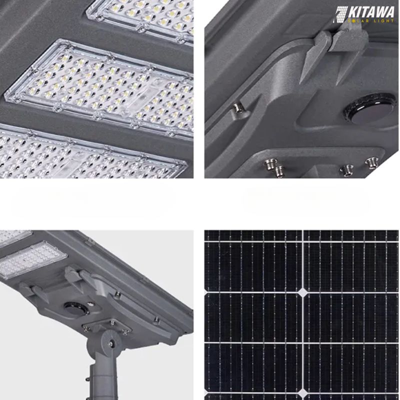 Đèn liền thể công trình năng lượng mặt trời 500W