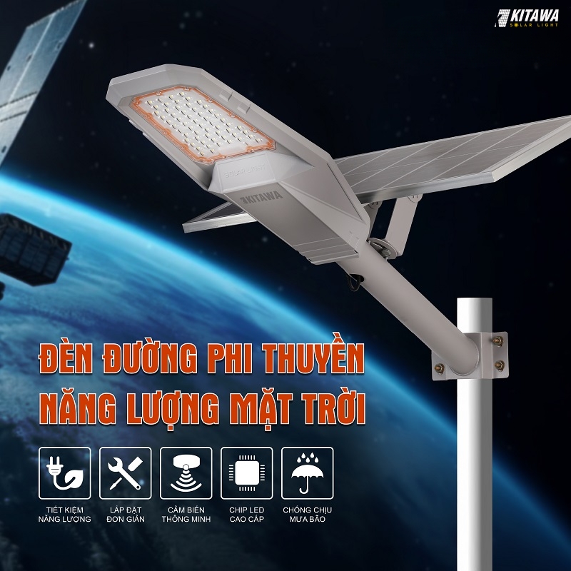 Đèn phi thuyền năng lượng mặt trời 400W PT3400