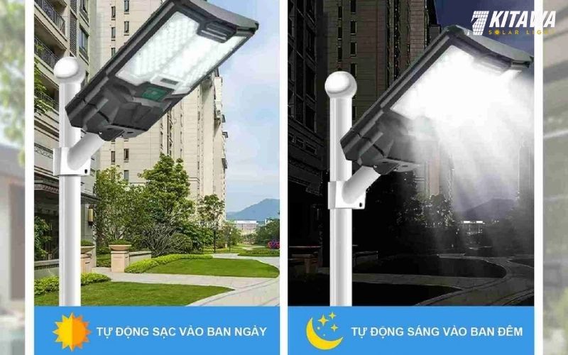 Đèn đường năng lượng mặt trời liền thể 800W