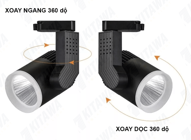 Đèn led rọi ray