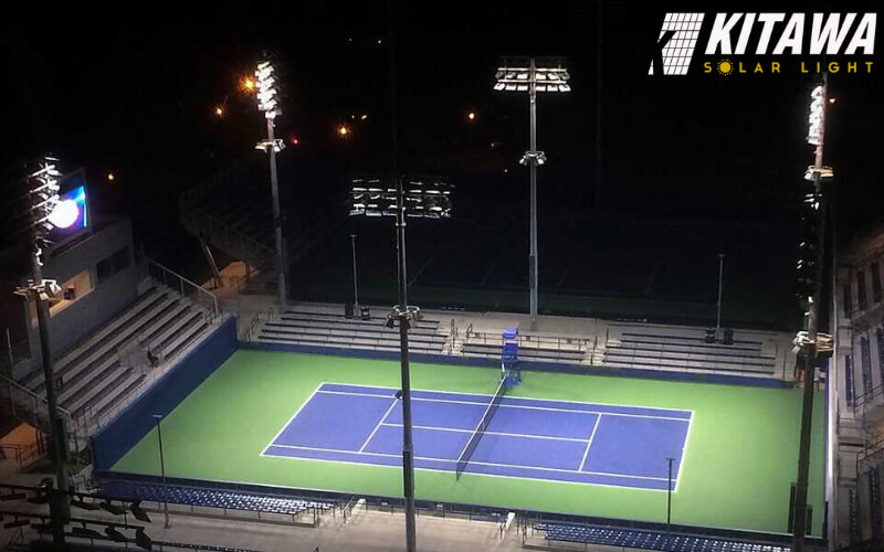 Hãy chọn đèn cho sân Tennis có công suất phù hợp với sân 