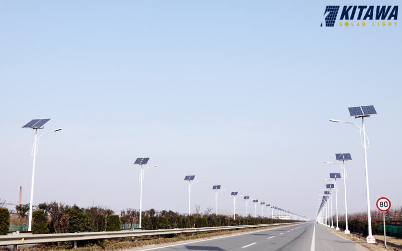 Đèn năng lượng mặt trời Đồng Nai chiếu sáng đường phố