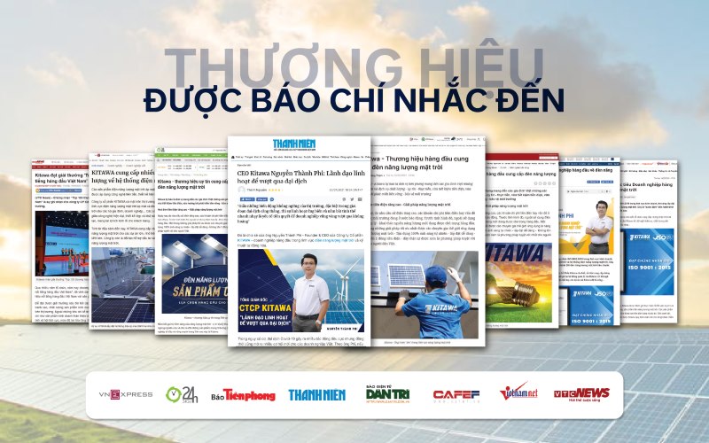 Thương hiệu KITAWA được báo chí nhắc đến 
