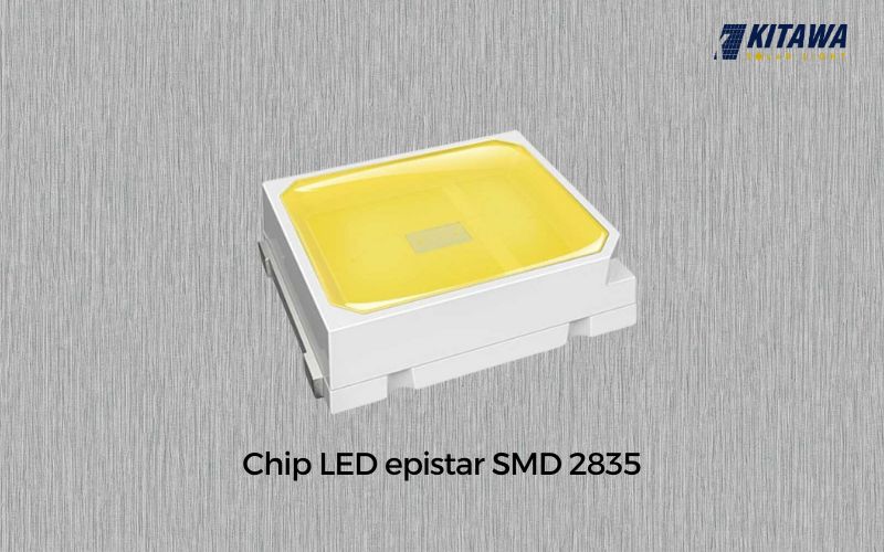 Chip LED epistar SMD 2835 thiết kế gọn nhẹ, khả năng hoạt động hiệu quả