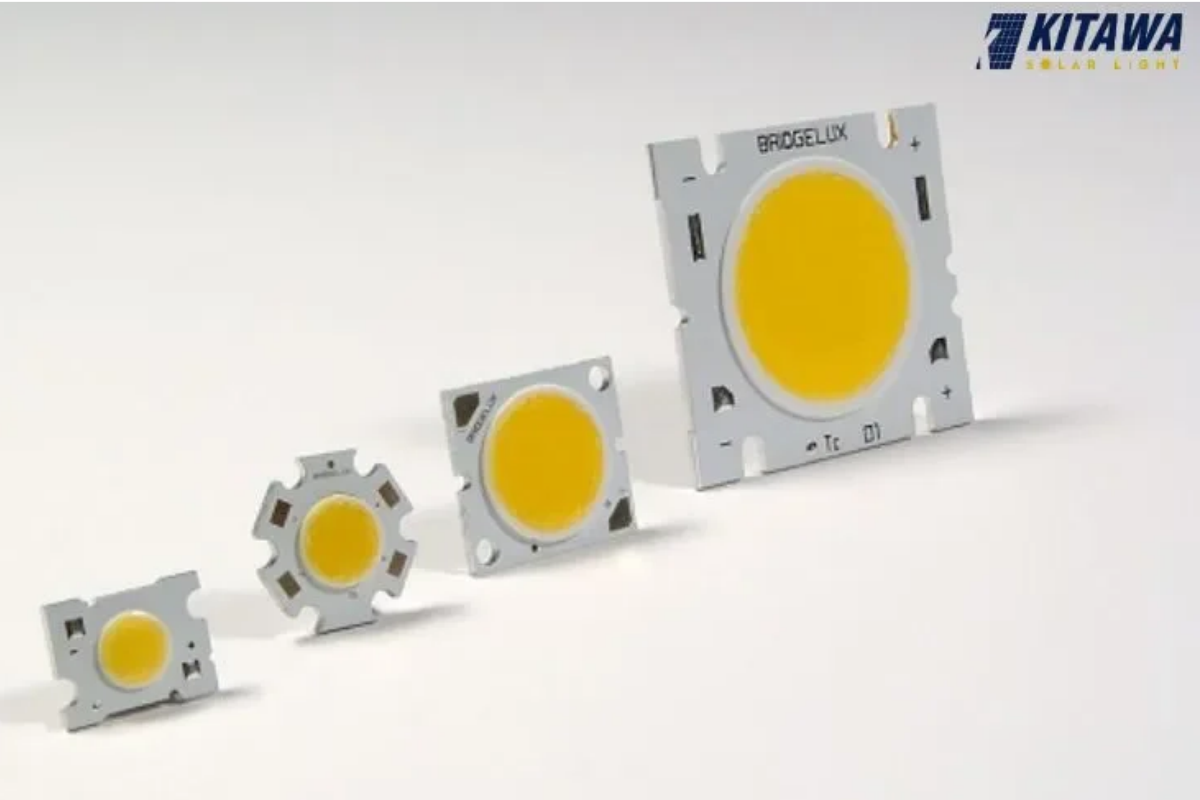 Chip LED trong đèn năng lượng mặt trời