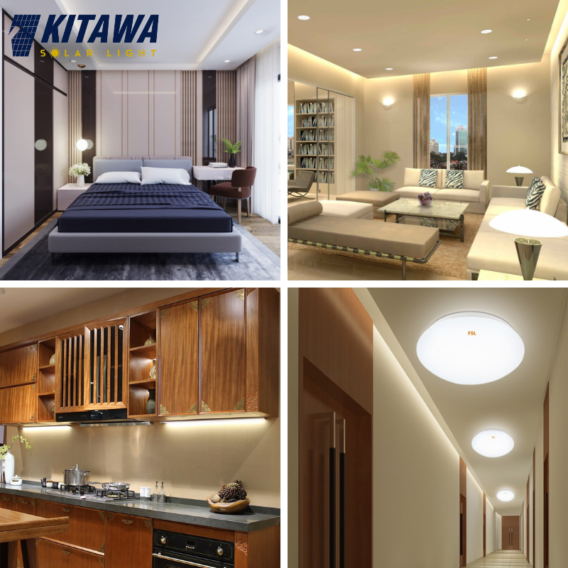 Chọn đèn LED phù hợp khu vực chiếu ánh để tối ưu ánh sáng 