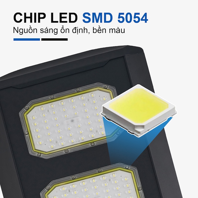 đèn liền thể công trình năng lượng mặt trời 1500W