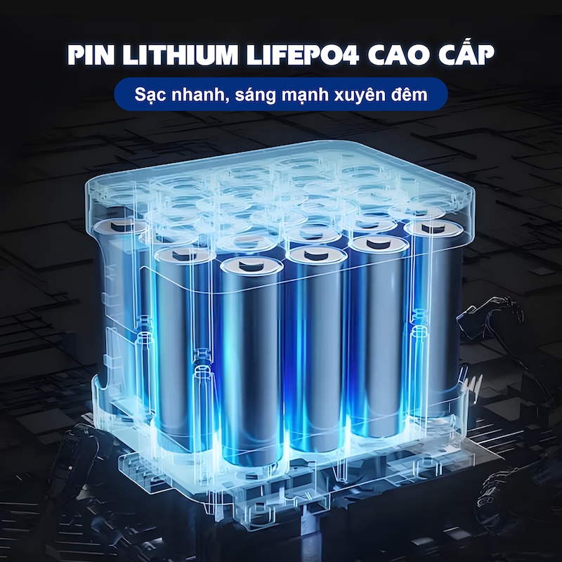 đèn đĩa bay UFO năng lượng mặt trời 600W UF4.600