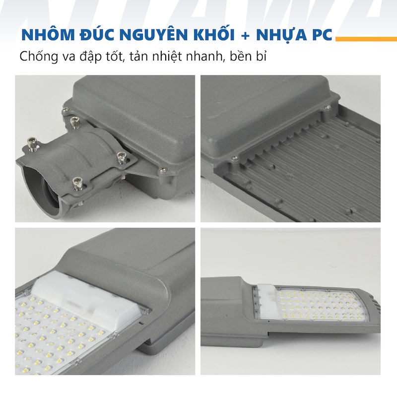 đèn đường công trình năng lượng mặt trời 1000W