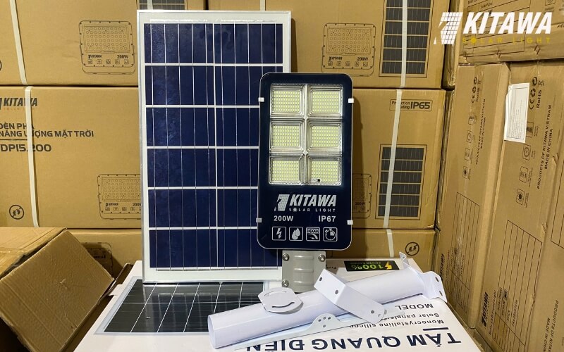 Đèn đường năng lượng mặt trời 200W BC1200