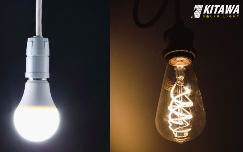 Đèn LED điện thay thế đèn sợi đốt