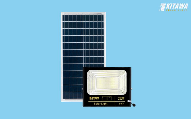 Đèn pha năng lượng mặt trời 200W