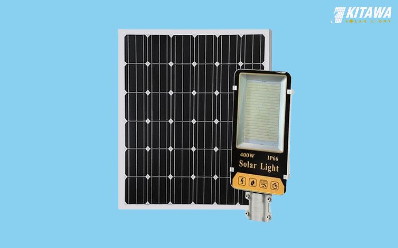 Đèn bàn chải năng lượng mặt trời 400W