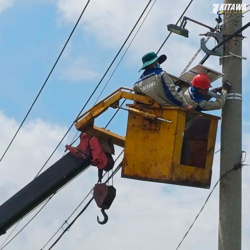 đèn năng lượng mặt trời cho khu dân cư