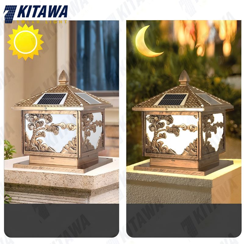 Khả năng tự động bật sáng ban đêm của đèn năng lượng mặt trời