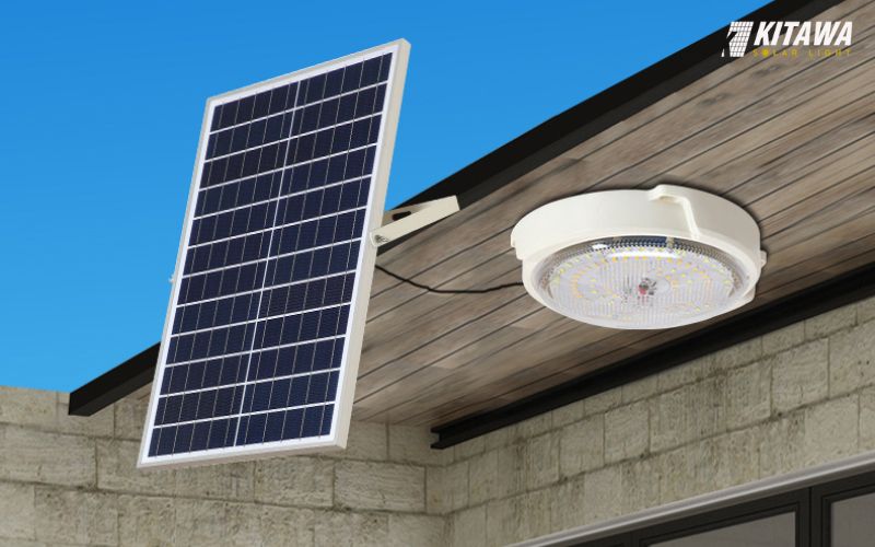 Sử dụng đèn năng lượng mặt trời  đang dần trở nên phổ biến