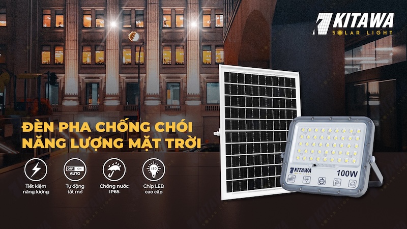 đèn pha năng lượng mặt trời 300w